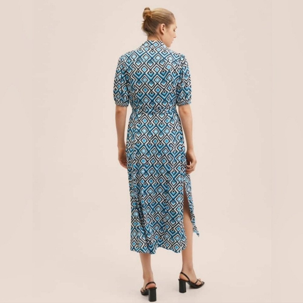 MANGO Geometric Print - Picture 2 of 5